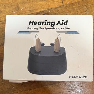 Hearing Aid with Charging Base